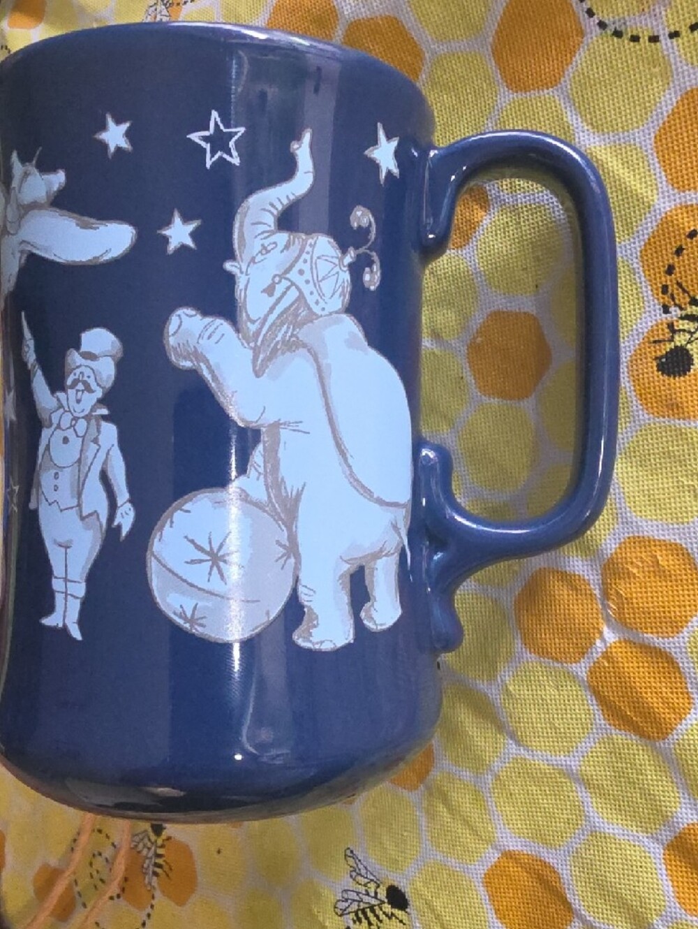 Disney Blue Ceramic Mug with White Logo - Picture 3 of 5